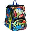SJ GANG STYLE JAM GANG Zaino Scuola Estensibile - SJ Gamingled Boy Bambino - Blu - Flip System diverse fantasie con LED