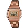 Casio Vintage Orologio CASIO B640WC-5AEF Vintage acciaio PVD bronzo