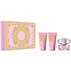 Versace Bright Crystal Cofanetto 50 ml, Latte Corpo 50 ml + Bagno Doccia 50 ml