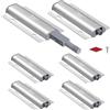 Jiayi Push Pull per Ante Jiayi 6 pezzi Apertura a Pressione Ante Chiusura Magnetico Pressione Home Push to Open Custodia in Alluminio Chiusura Push Pull Ante per Mobile Apertura Pressione Sistema