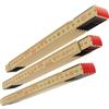 Hultafors Doppio metro pieghevole 2m confezione multipla con 3pz I Schwedenmeter® originale in betulla I Prodotto in Svezia IMetri tascabili in acciaio svedese I Alta qualità I Classe UE 3 I Hultafors I 100012