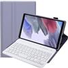 JIANG Tablet Case Custodia per tastiera per tablet A220 Candy Candy Color TPU Custodia da tastiera Bluetooth con staffa per for SAMSUNG Galaxy Tab A7 Lite 8.7 T220 / T225