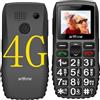 artfone 4G - Cellulare per anziani senza contratto, con tasti grandi, Dual SIM Rentnerhandy, telefono cellulare con pulsante di emergenza SOS, batteria da 1400 mAh, display a colori da 1,77 pollici,