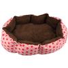 LOSVIP, tappetino invernale per animali domestici, in morbido pile, per cani, gatti, cuccia calda e accogliente, colore rosa, 36 x 30 cm