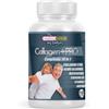 Healthy FUSION Collagene 10 in 1 [1750MG/DOSE] con Acido Ialuronico, Coenzima Q10 e Vitamina C, Ideale per la Pelle, Articolazioni e Ossa, Dosi di Collagene 100% Puro e Naturale, 100 Capsule