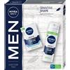 NIVEA MEN Sensitive Kit Cofanetto Regalo Uomo, Confezione con Schiuma da  Barba 200ml, Balsamo Dopobarba 100ml, Deodorante Black & White 50ml e  Travel Bag Inclusa : : Bellezza