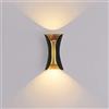 Winlams Moderna applique da parete LED impermeabile IP65 lampade da parete 12 W sopra e sotto applique da parete creativa per decorazione illuminazione di interni ed esterni.