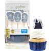 PME Harry Potter Set 24 Pirottini & Decorazioni per Cupcake, Fantasmi di Hogwarts