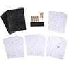 Rayher Kit Set Punzonatura con Modelli XL, 15 x 20 cm, Busta 6 x 1 Set, 87210000