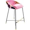 SELETTI sgabello imbottito TOILETPAPER STOOL - 16172