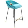 SELETTI sgabello imbottito TOILETPAPER STOOL - 16173