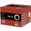 Delta Q Qalidus XL Capsule Caffè Espresso Compatibili con Macchine Delta Q, Intensità 10, Note di Caramello, 40 Capsule