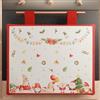 PETTI Artigiani Italiani - Copriforno Natalizio, Copriforno Cucina Natalizio, Copri Forno 40x50 cm, Copriforno Gnomo, 100% Made in Italy