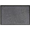 Andiamo Zerbino Verdi Tappetino per Porta per Interni ed Esterni con Retro Antiscivolo 60 x 90 cm Grigio