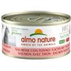 Almo Nature HFC Natural Salmone con Tonno 70g umido gatto made in Italy 24 x 70g