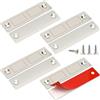 Jiayi Chiudiporta Armadio Magnets, 4 Pack Ultra sottile Magnetico porta di Chiusura per Armadio, Magneti Cassetto di Chiusura per Armadio Magneti di Chiusura per mobili Armadio porta di Chiusura