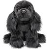 lilizzhoumax Cocker Spaniel Cane Peluche 32cm/12", simulazione simpatico giocattolo Cane Animale di Peluche, morbido Cane Bambole Animali Selvatici Regalo per Bambini e Ragazzi