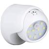 Enjoydeal PIR Sensore di Movimento Luce Notturna, 9 LED a Batteria 360° Accensione/Spegnimento Automatico 3 Modalità di Luce di Sicurezza Wireless per Casa, Interni, Esterni, Vialetto