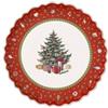 Villeroy & Boch Toy's Delight Piatti da Portata (M), Rotondo, Rosso