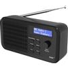 Mycket DAB/DAB + radio digitale Radi e FM, radio digitale portatile con USB ricaricabile 20 ore di riproduzione, 10 stazioni preimpostate, jack per cuffie, display LCD per soggiorno, studio, cucina