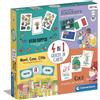 Clementoni - 16720 4 in 1 Giochi di Carte bambini