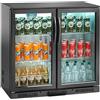 AMITEK Espositore refrigerato - Back Bar - Porte a battente - Capacità 175 litri - cm 90 x 50 x 84 h