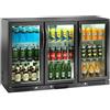 AMITEK Espositore refrigerato - Back Bar - Porte a battente - Capacità 280 litri - cm 133.5 x 50 x 84 h