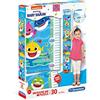 Clementoni - 20340 - Measure Me Puzzle - Baby Shark - 30 pezzi - Made in Italy - puzzle bambini metro, 3 anni+