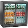 AMITEK Espositore refrigerato - Back Bar - Porte scorrevoli - Capacità 176 litri - cm 90 x 51 x 84 hci