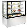 AMITEK Vetrina refrigerata - Capacità 530 lt - cm 124 x 68.8 x 141 h NERO