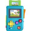 Fisher-Price - Baby Console Gioca e Vai, Finta Console con Luci e Suoni, Gioco Didattico di Attività Musicali Ridi & Impara, Giocattolo, Edizione Inglese UK+Italiano+Portoghese+Spagnolo HHX12