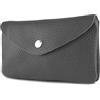 modamoda de P11 Portafoglio Donna Pelle Portafoglio Portafoglio Medio Handmade in Italy, Nero , m, piccolo portamonete leggero