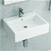 KAMALU Lavandino piccolo bagno 46.5 cm in ceramica lucida| Litos-246