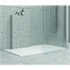 kamalu piatto doccia 170x70 cm effetto pietra colore bianco