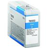 Epson : Cartucce Plotter Compatibile ( Rif. T8502 ) - Ciano - ( 80 ml ) - ( C13T850200 )