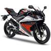 Kit adesivi grafica decal compatibili Yamaha R125 yzf stella vari colori C. 1762