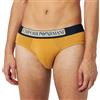 Emporio Armani Men's Brief Logo Label Slip Boxer, Mustard Yellow, M Uomini