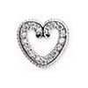 Biojoux Sanico Orecchino Post-foratura Elegant Heart Crystals Bjt966