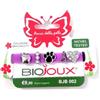Biojoux Sanico Braccialetto Lilac In Silicone Con Charms Di Metallo