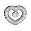 Biojoux Sanico Orecchini Fifth Avenue Heart 8 Mm