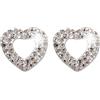 Biojoux Sanico Bjt257 Orecchino Heart Crystals 10 Mm