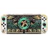 RREAKA Switch Zelda Case, Zelda Tears of The Kingdom Switch Protective Case, Portable Hard Shell Switch Accessory Case for Joy Con and Console, Dockable Grip Cover Black Case for Nintendo Switch OLED