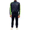 Champion Tuta Acetata Full Zip - 214425 Uomo (S, Blu)