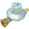 CAVAGNA Regolatore di Bassa Pressione 25-50mbar Regolatore di Pressione del Gas Regolabile in 11 stadi per griglia a Gas, Stufa radiante, Stufa radiante terrazza, fornello