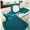 uyeoco Copriseduta Divano Elasticità Fodera per Cuscino del Divano Indipendente,Fodera per Sedile Divano Fodera Coprisedile, Protezione del Cuscino Sedile del Divano ( Color : #12 , Size : 3 seats (150-190cm