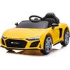 Auto Elettrica per Bambini Audi R8 Sport 12V-Giallo