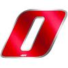 4R Quattroerre.it Numero Gara 0 Anodizzato, Rosso, 100 x 130 mm