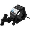 Audibax ACP-4852100BK+K - Morsetto per Truss con Diametro 48-52 mm - Gancio per Traliccio Luci con un Carico Massimo di 100 kg - Morsetto per Luci da Palco - Morsetto per il Fissaggio di Testa Mobile