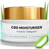 Avilia Set 2 Crema in Gel per Tutte le Pelli - Crema Idratante, Lenitiva e Riequilibrante - Crema Anti Rughe - Proteggi la Tua Pelle con la Crema Idratante Probiotica Safeguard CBD 50 ml