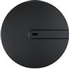 Wirquin 30724568 - Cupola in ABS Slim+ per soffione doccia Wirquin, colore: nero